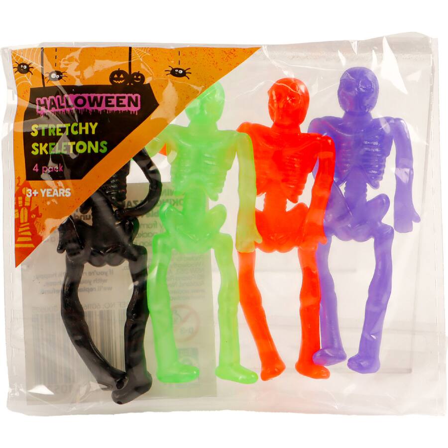 Woolworths Halloween Skeleton Trick Or Treat Stretch