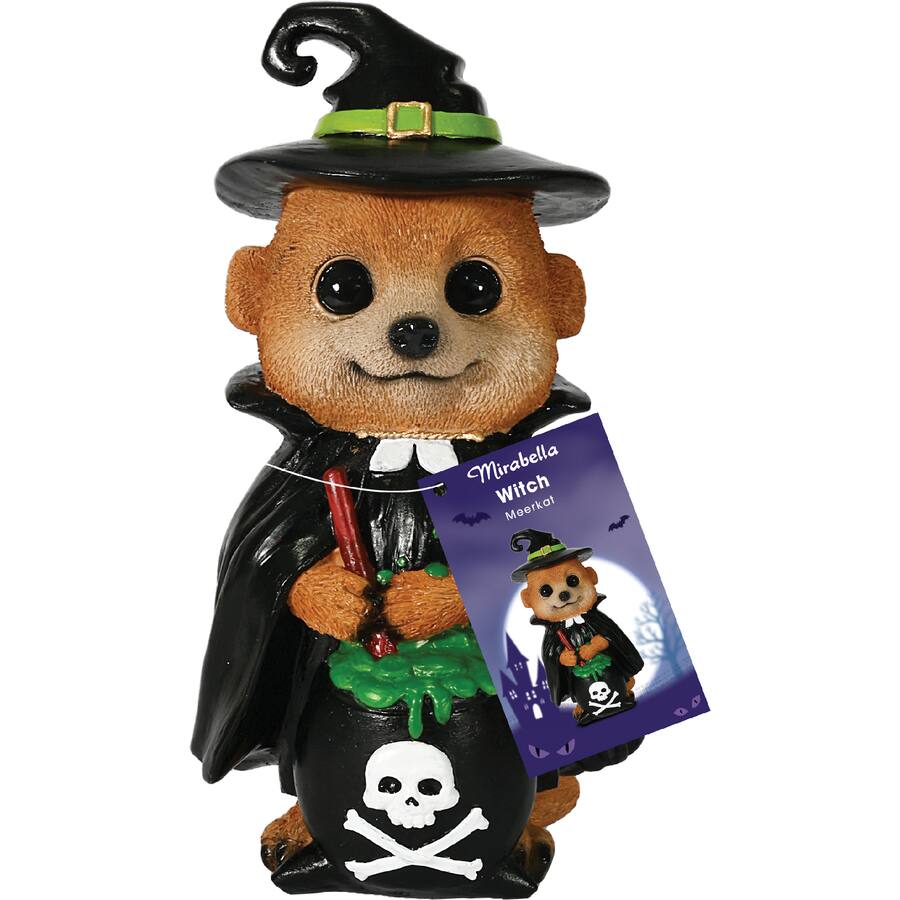 Woolworths Halloween Witch Meerkat