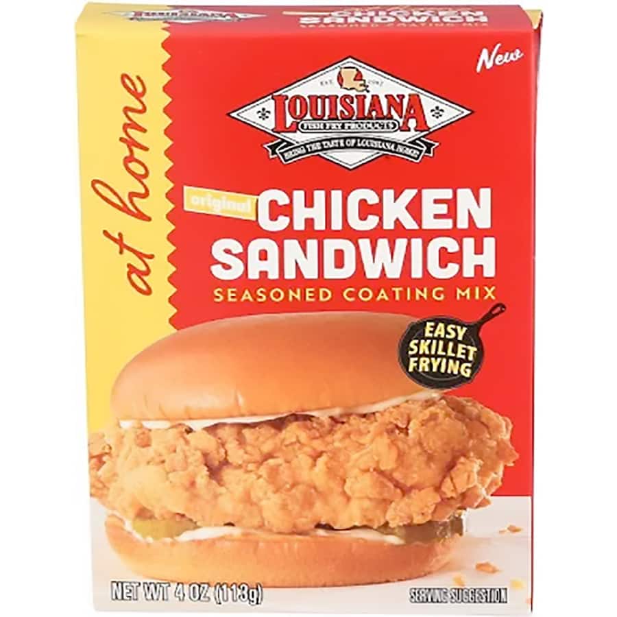 Louisiana Seasoning Chicken Sandwich Coating Mix