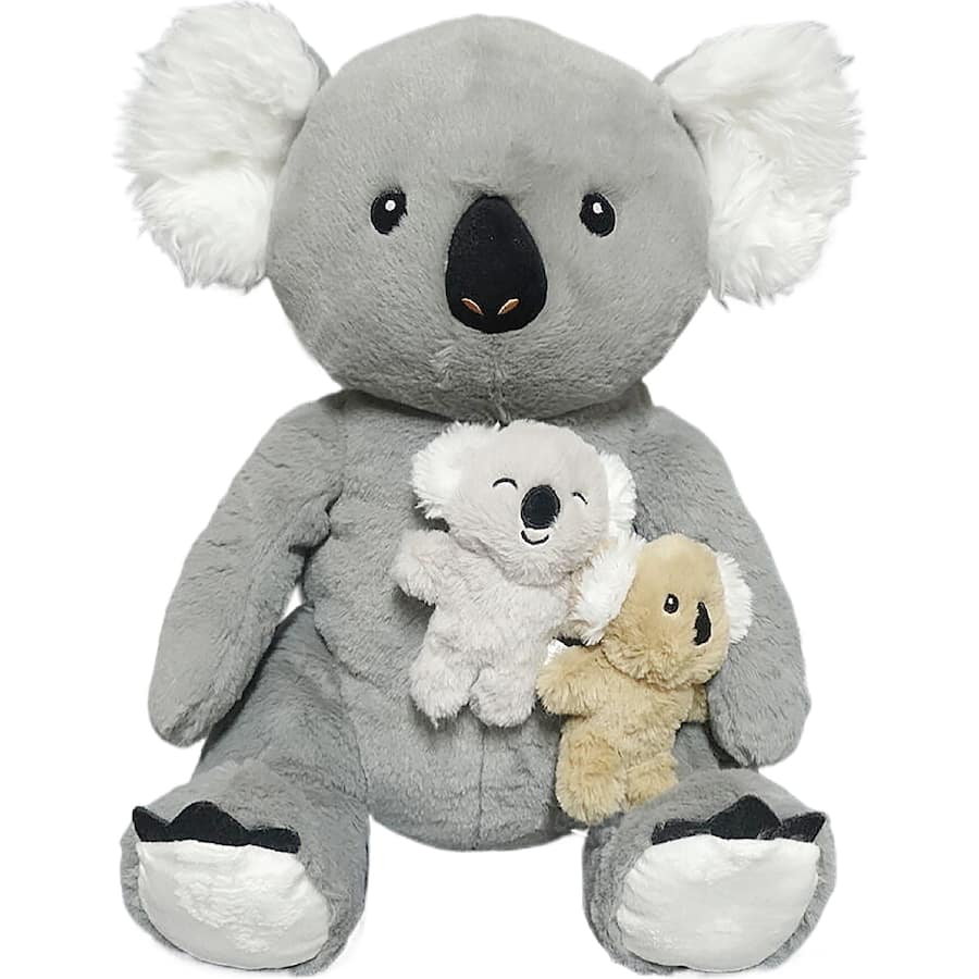 Christmas Jumbo Plush Toy Koala Mums & Bubs