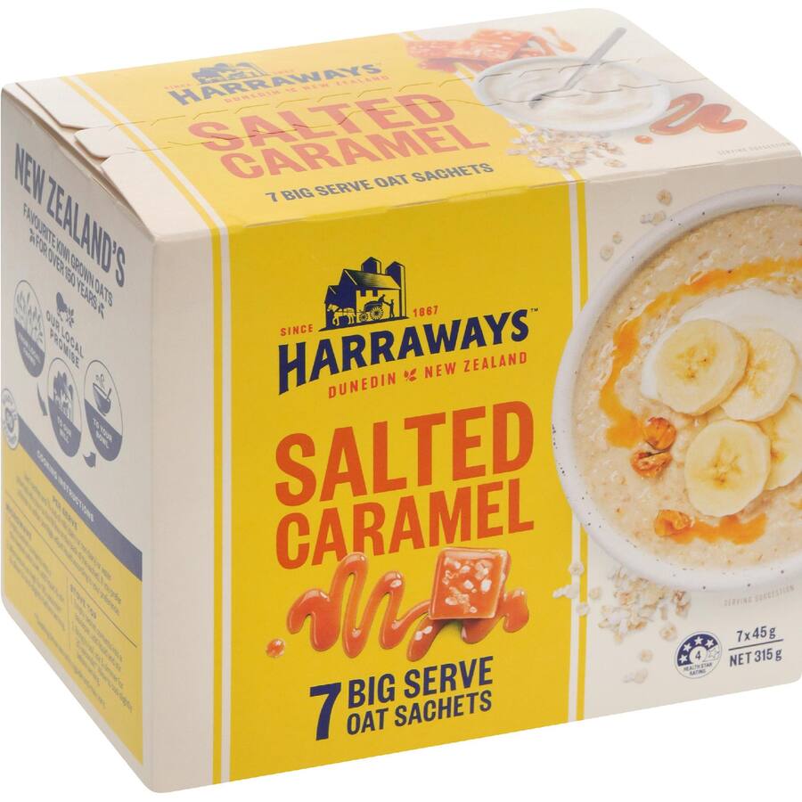 Harraways Oats Salted Caramel