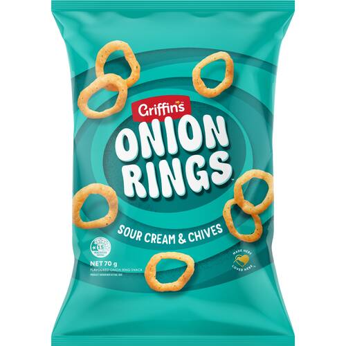 Griffin's Onion Rings Sour Cream & Chives