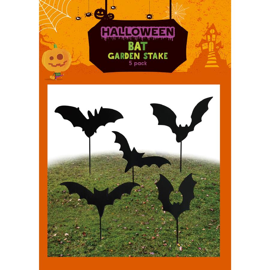 Woolworths Halloween Decorations Garden Stake Sign Cat