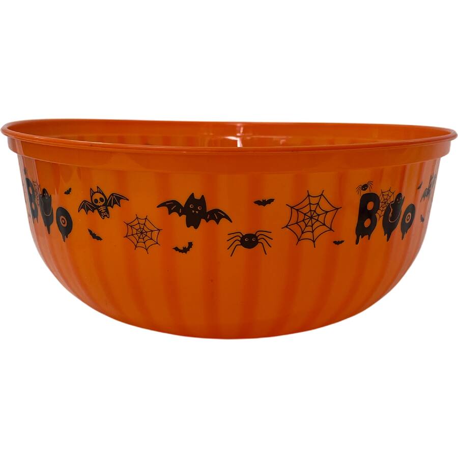 Woolworths Halloween Trick Or Treat Bowl Orange