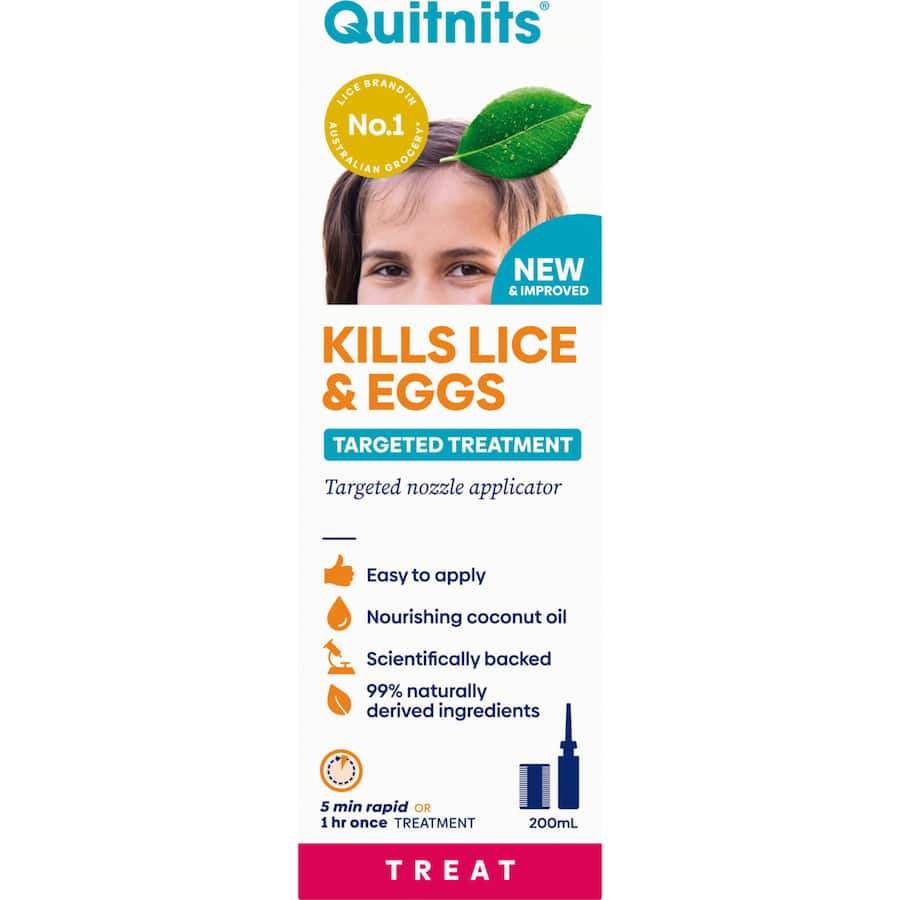 Quitnits Head Lice & Eggs Targeted Treatment