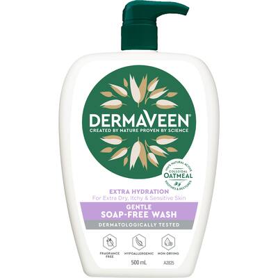 dermaveen body wash extra gentle soap free
