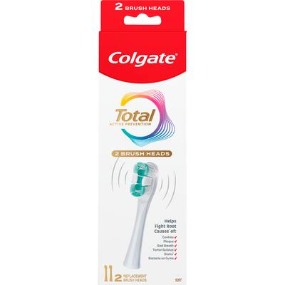colgate total battery toothbrush refills 