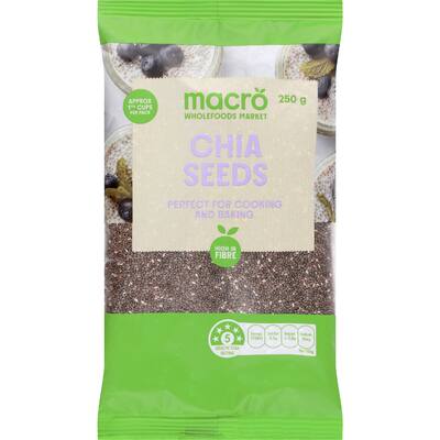 macro chia seeds