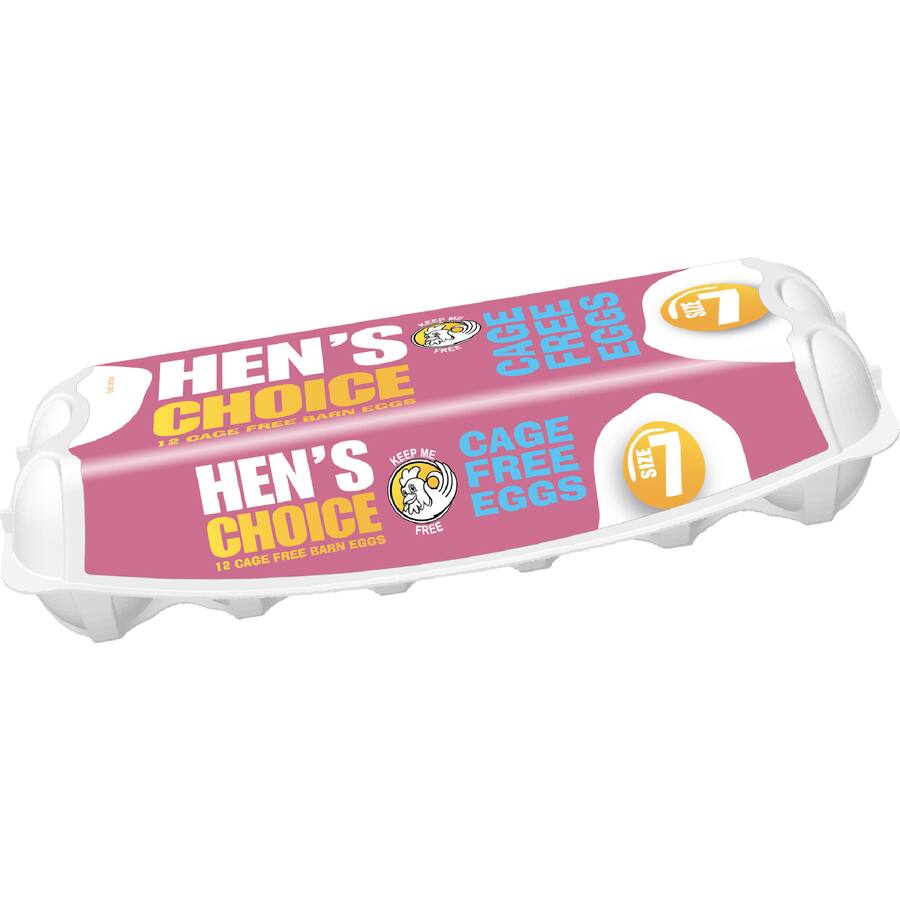 Hens Choice Eggs Barn Size 7