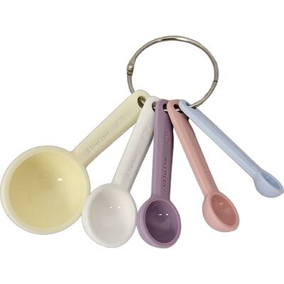 chelsea winter silicone measuring spoons 5 pieces