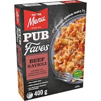 On The Menu Frozen Meal Beef Ravioli