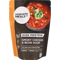 Strength Meals Co Soup Smoky Chicken & Bean Pouch
