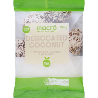 macro coconut desiccated