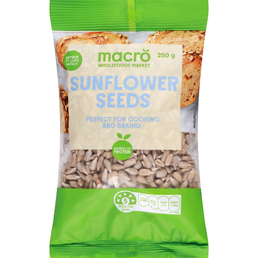 Macro Sunflower Seeds