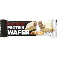 musashi protein bar wafer white chocolate caramel