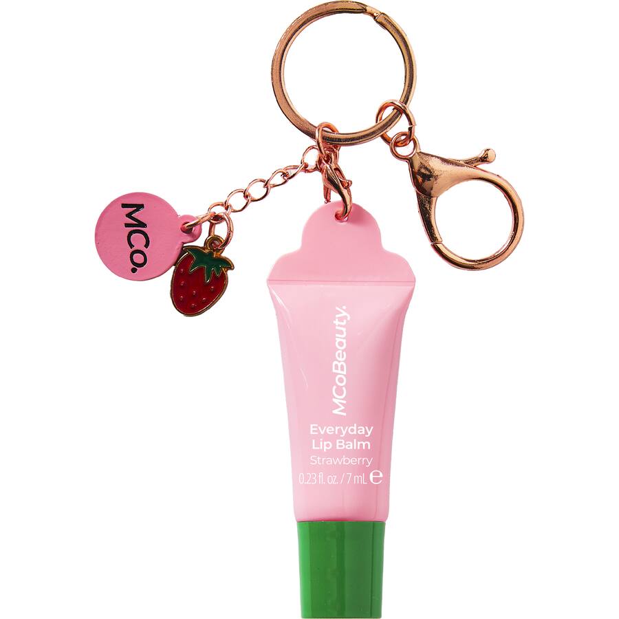 Mcobeauty Lip Balm & Keyring Strawberry