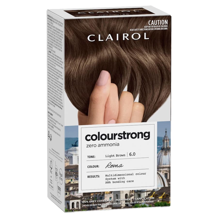 Clairol Colourstrong Hair Colour Light Brown 6.0