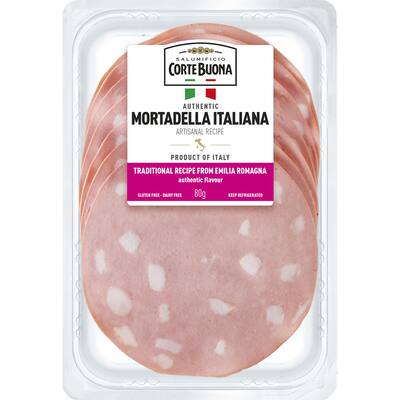 corte buona mortadella italian