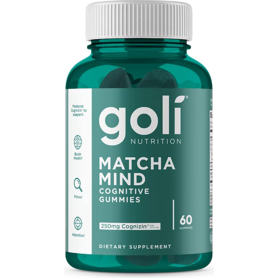 Goli Nutrition Matcha Mind Gummies
