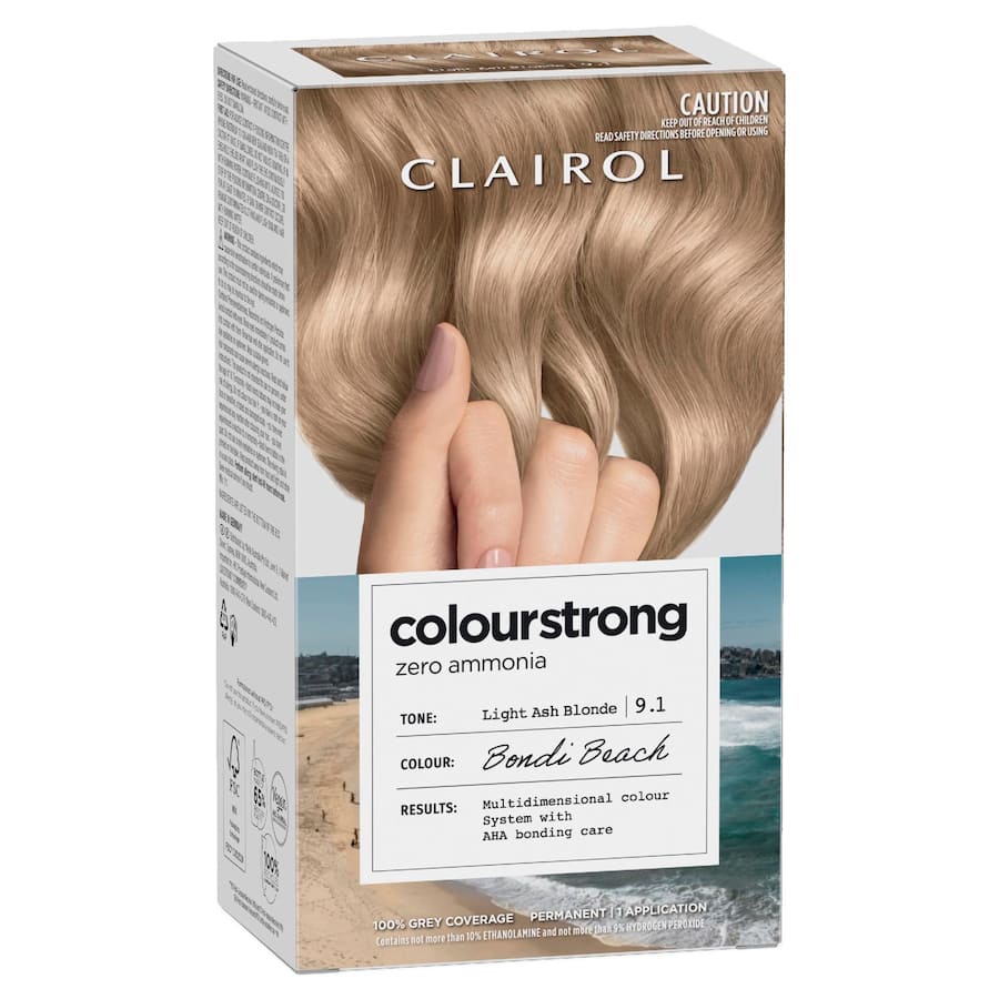 Clairol Colourstrong Hair Colour Light Ash Blond 9.1