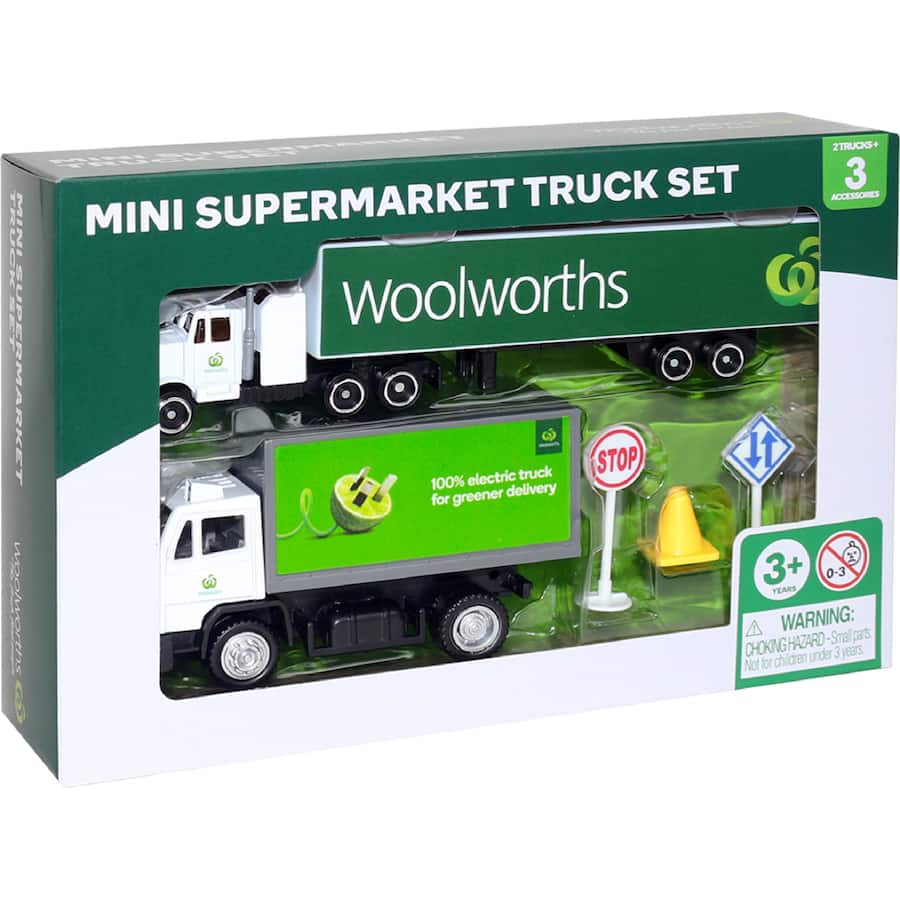 Woolworths Toy Truck Mini Supermarket