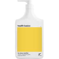 health basics body wash te anau soothe
