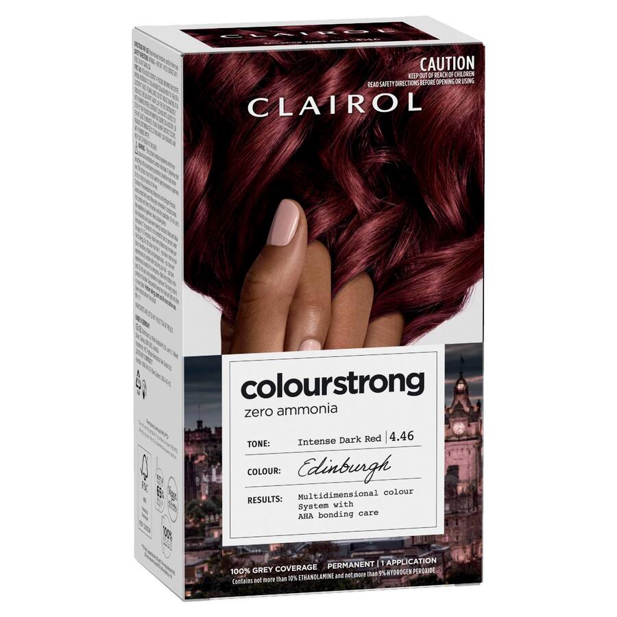 Clairol Colourstrong Hair Colour Intense Dark Red 4.46