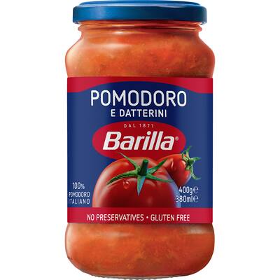 barilla pasta sauce pomodoro e datterini