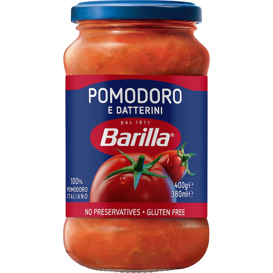 Barilla Pasta Sauce Pomodoro E Datterini