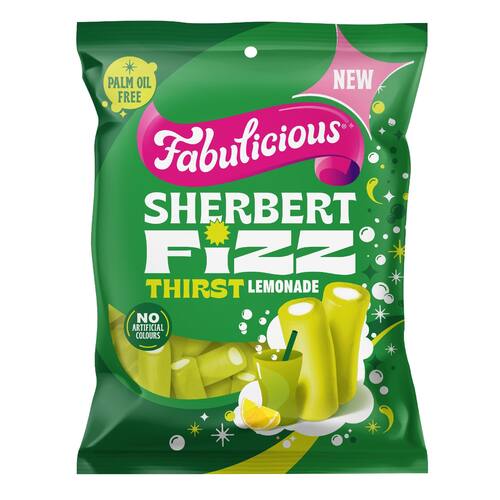 Fabulicious Sweets Sherbert Fizz Thirst Lemonade