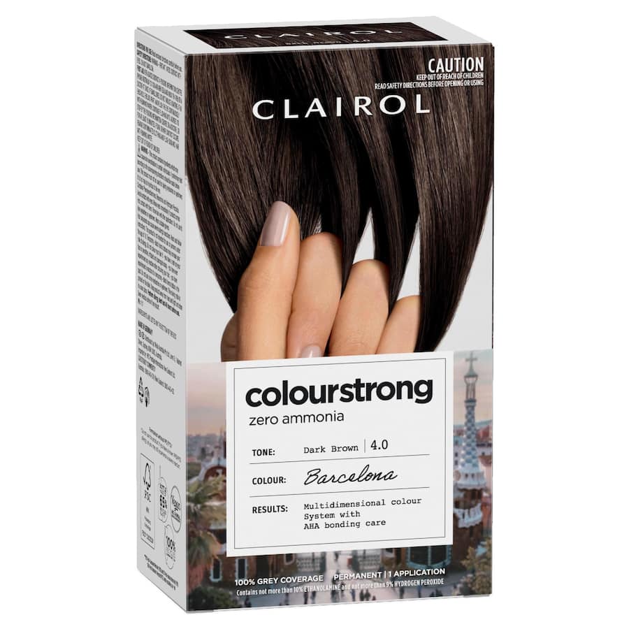 Clairol Colourstrong Hair Colour Dark Brown 4.0