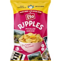 Eta Ripple Cut Pickled Onion Potato Chips (150G)