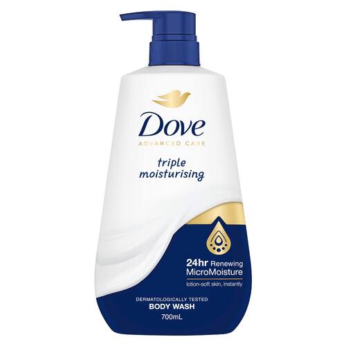 Dove Advanced Care Body Wash Triple Moisturising