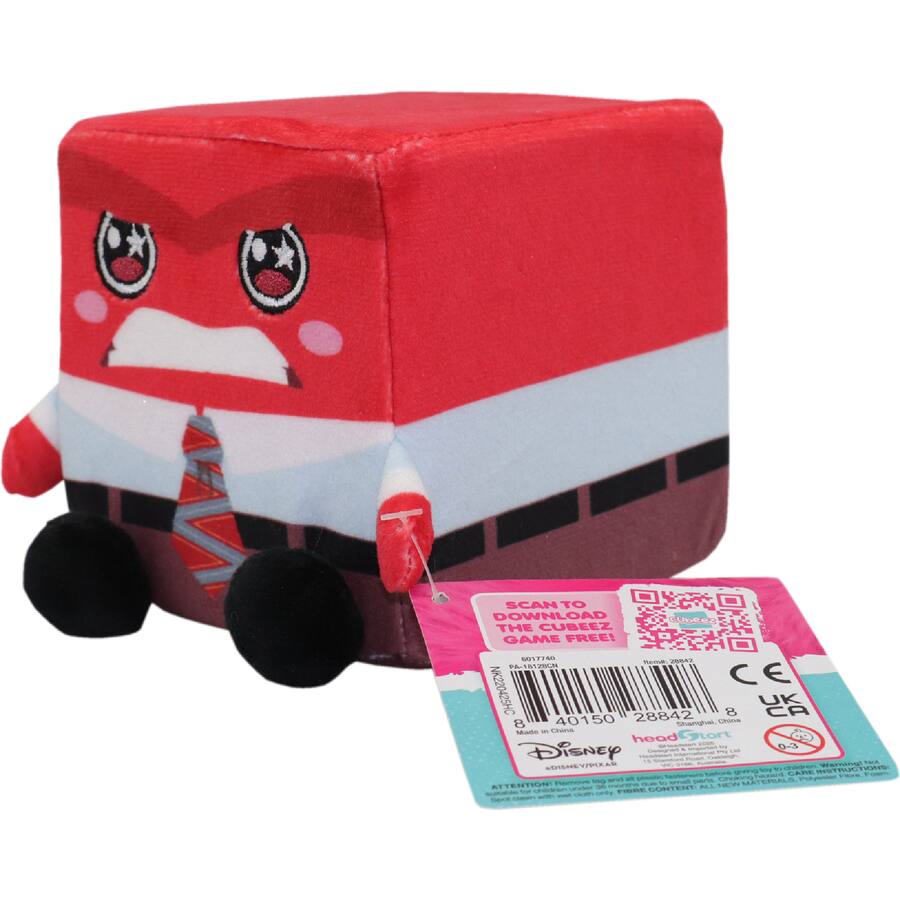 Disney Cubeez Plush Anger