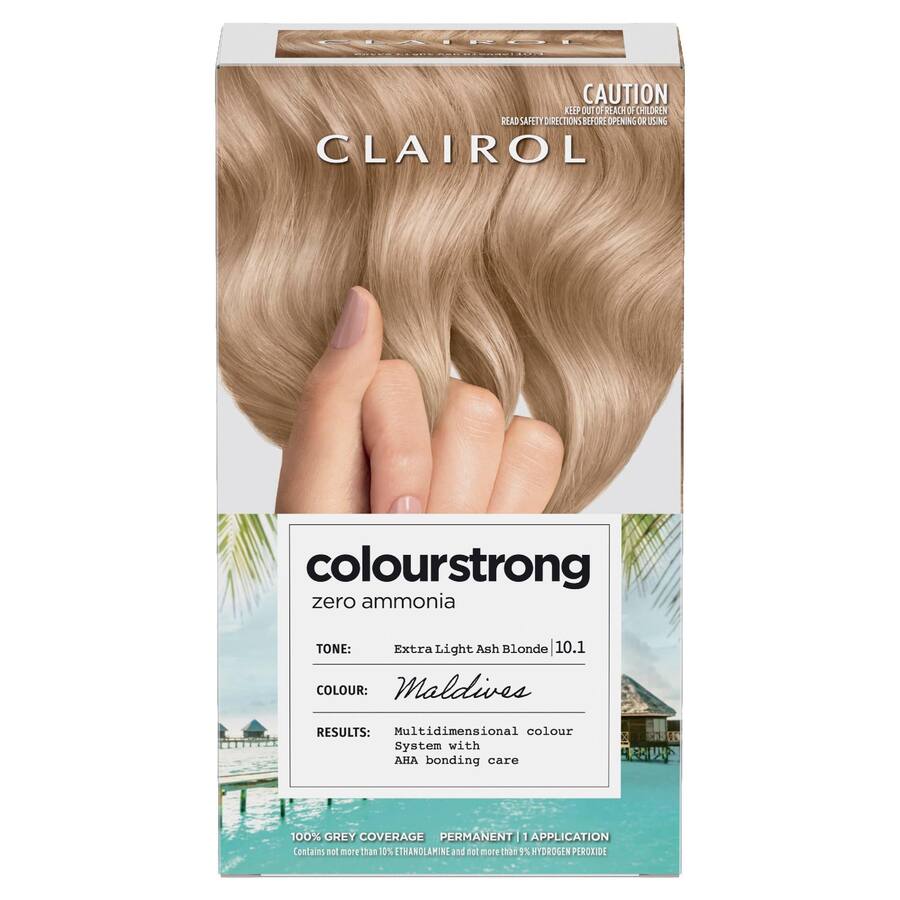 Clairol Colourstrong Hair Colour Extra Light Ash Blond 10.1