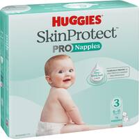 huggies skin protect premium nappies size 3 (6-11kg)