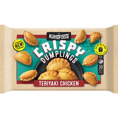 kungfood crispy dumplings teriyaki chicken