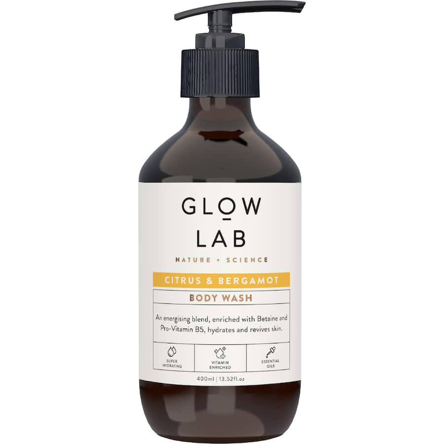 Glow Lab Body Wash Citrus & Bergamot