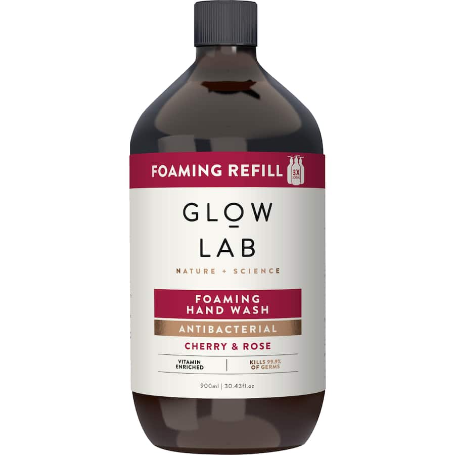 Glow Lab Foaming Hand Wash Cherry & Rose