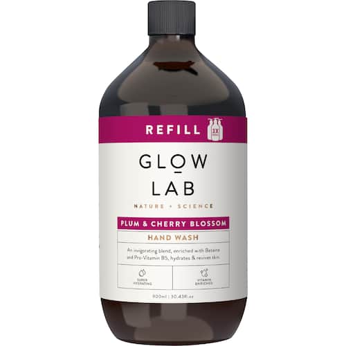 Glow Lab Hand Wash Refill Plum & Cherry Blossom
