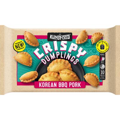 kungfood crispy dumplings korean bbq pork