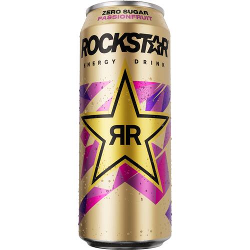 Rockstar Energy Drink Passionfruit Zero Sugar