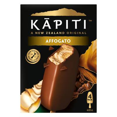 kapiti ice cream on stick affogato