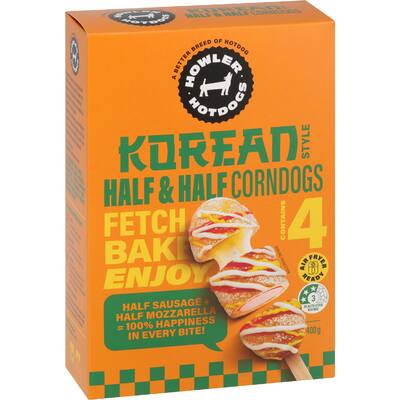 howler hot dogs korean style half & half