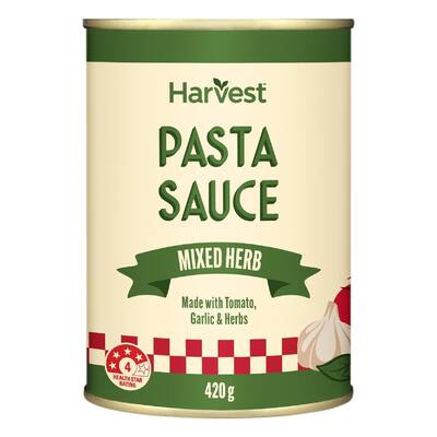 harvest pasta sauce mixed herbs