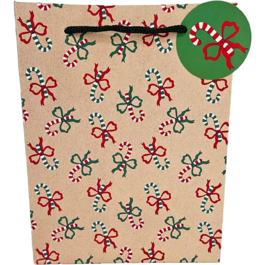 Christmas Bag Medium Bows
