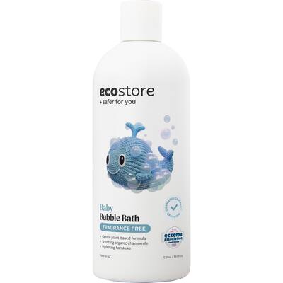 ecostore baby bubble bath fragrance free