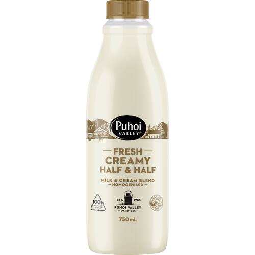Puhoi Valley Milk & Cream Blend Half & Half
