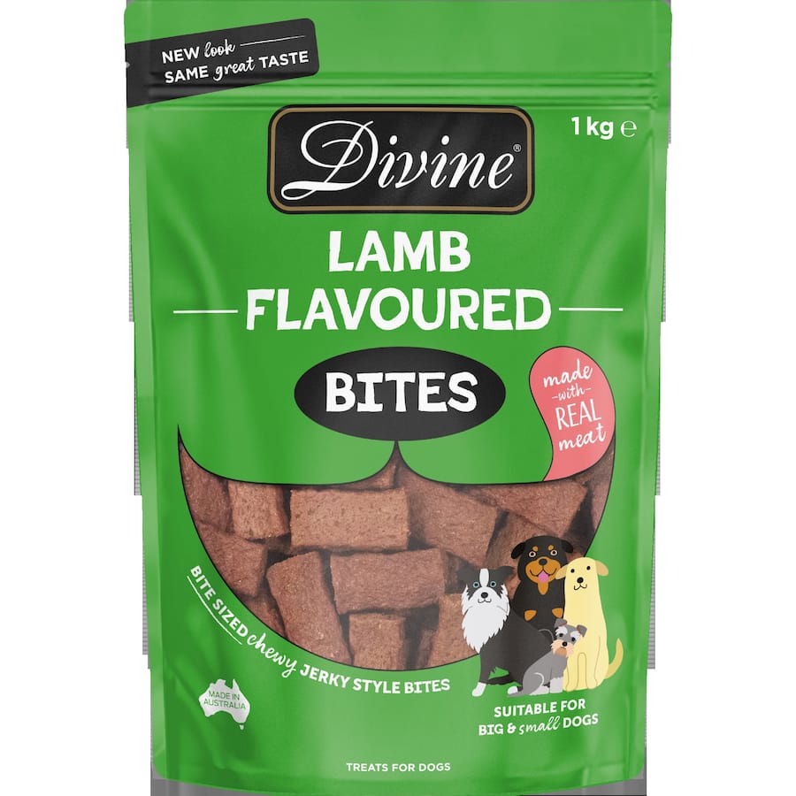 Divine Dog Treats Lamb Bites