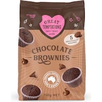 great temptations brownie chocolate